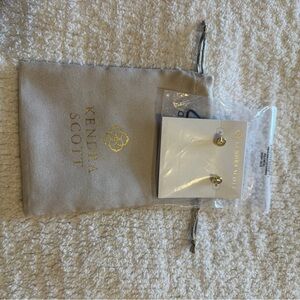 Kendra Scott Presleigh Love Knot Stud in Gold